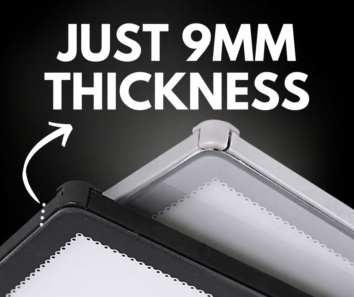 premium a4 slim led lightbox frame | ultra thin clip on display board premium a4 slim led lightbox frame | ultra thin clip on display board